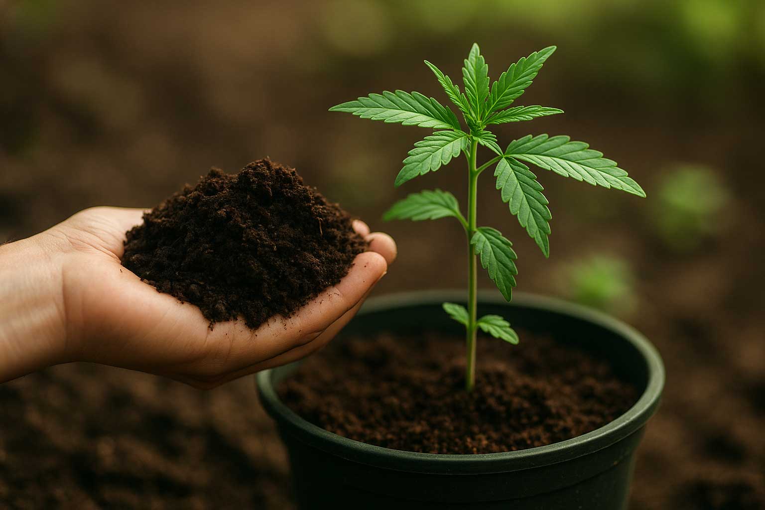 Right Soil for Healthy Cannabis Growth